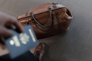 leather luggage