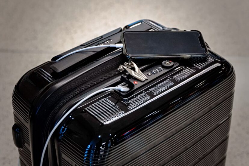 luggage with usb charger