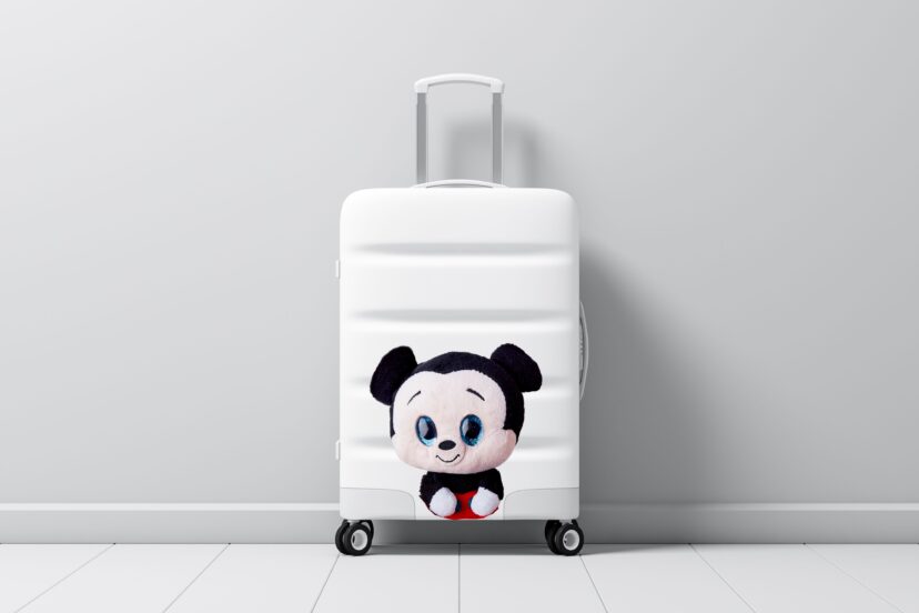 mickey mouse luggage