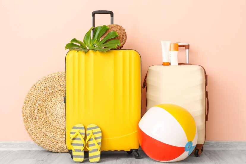 2 piece luggage set