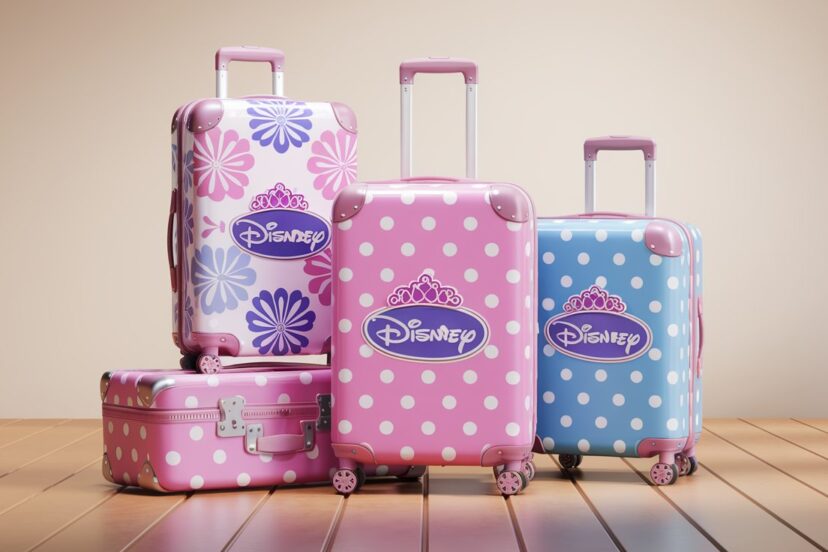 disney princess luggage